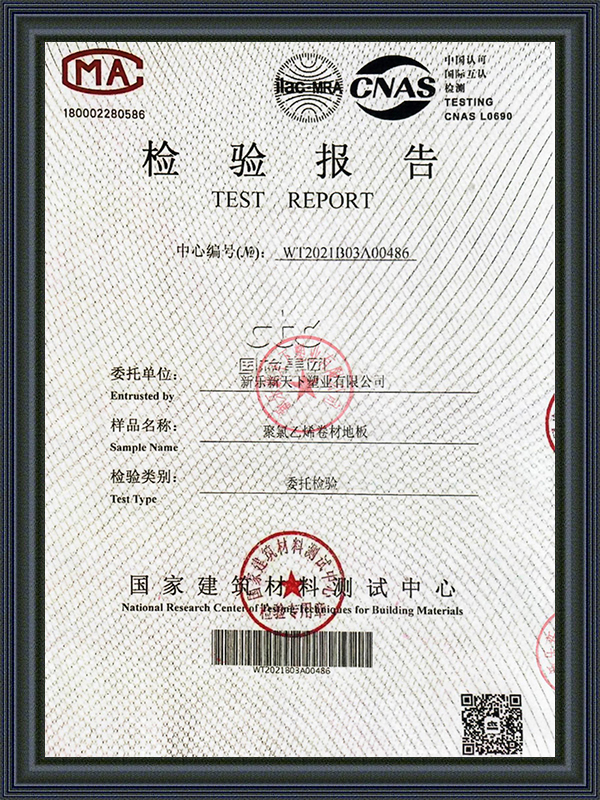 Raport z testu